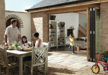 Buckingham bifold doors installation